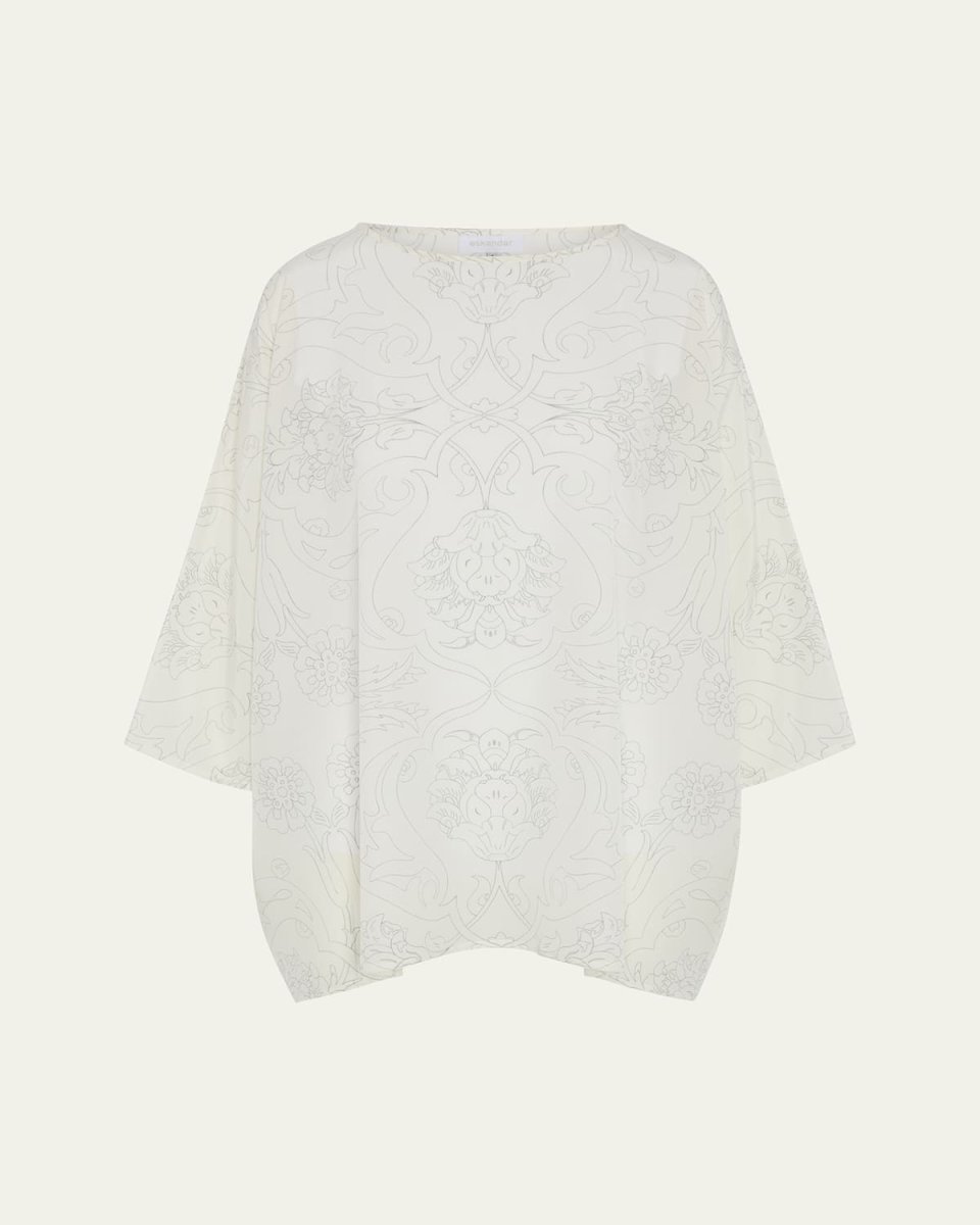 Boat-Neck Top (Long Length)